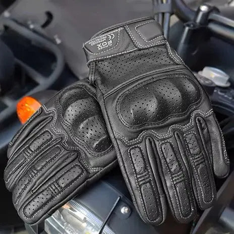 Gants de moto d'ete en cuir à Perforation respirants pour écran tactile MotoComplice