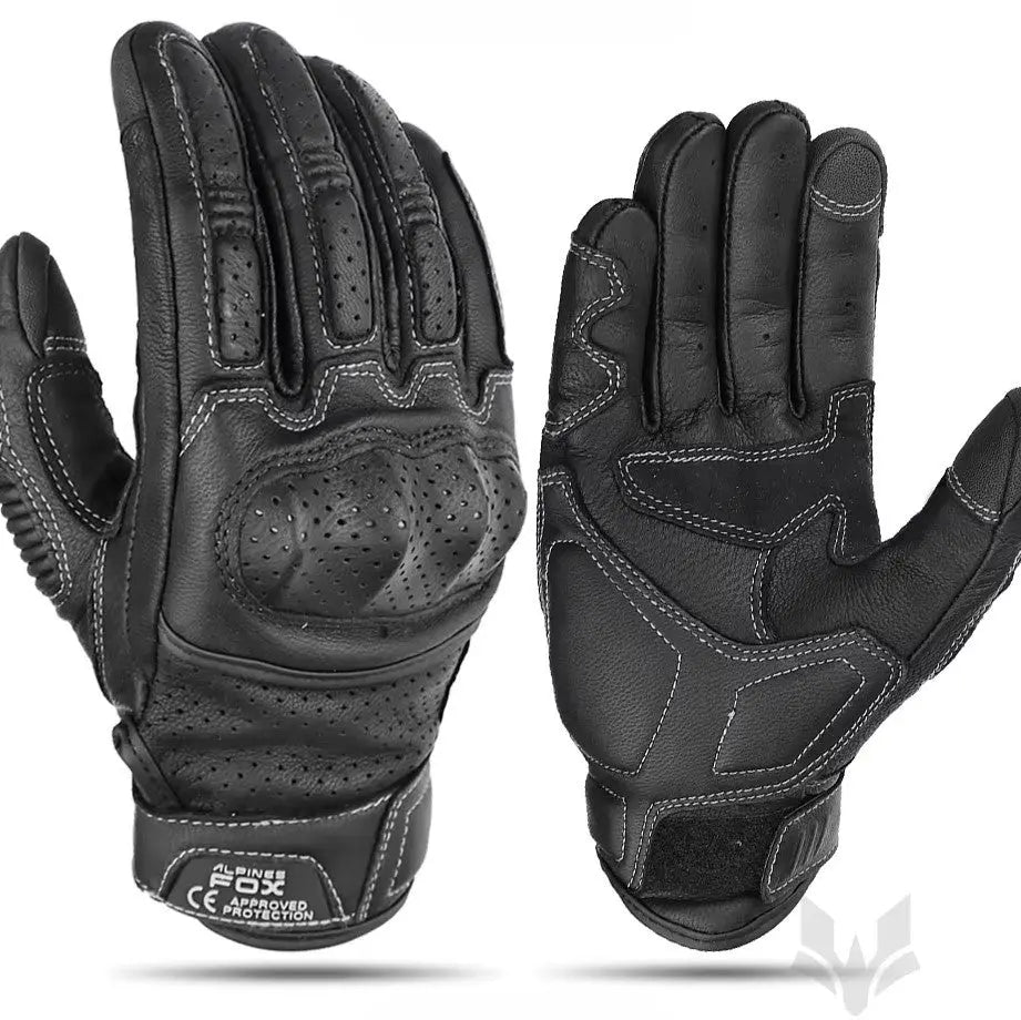Gants de moto d'ete en cuir à Perforation respirants pour écran tactile MotoComplice