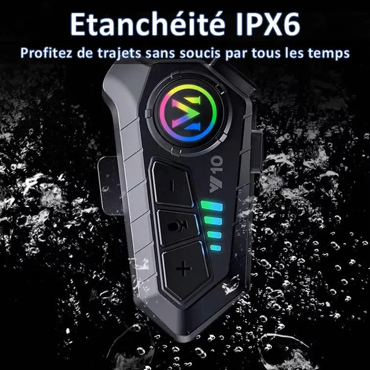 Kit Bluetooth casque Moto étanche  MotoComplice
