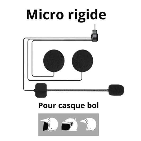 Micro Moto pour Kit Bluetooth et Intercom MotoComplice