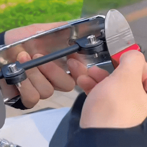 Rétroviseur moto grand angle 180° - MotoComplice