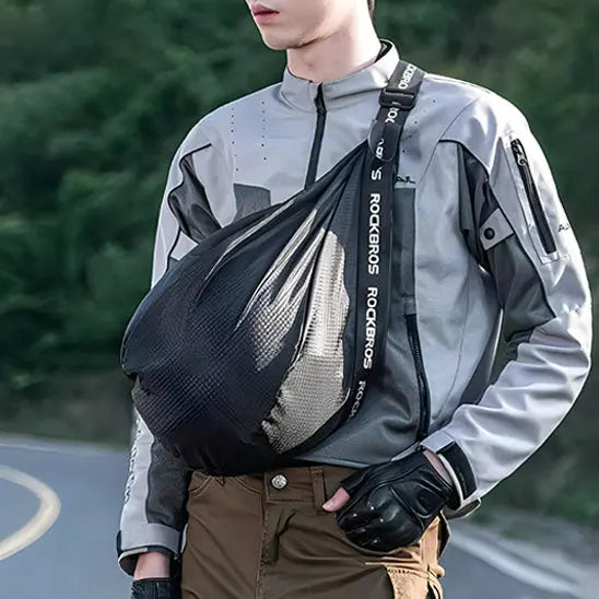 Sac à Dos pour Casque Moto – Grande Capacité et Design Réfléchissant - MotoComplice