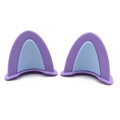 Décoration casque oreilles de chat - MotoComplice