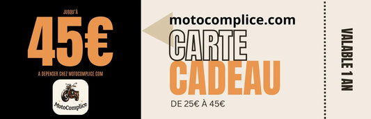 Carte Cadeau pour Motard - MotoComplice