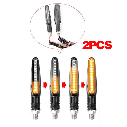 Clignotants Led pour moto defilants  MotoComplice