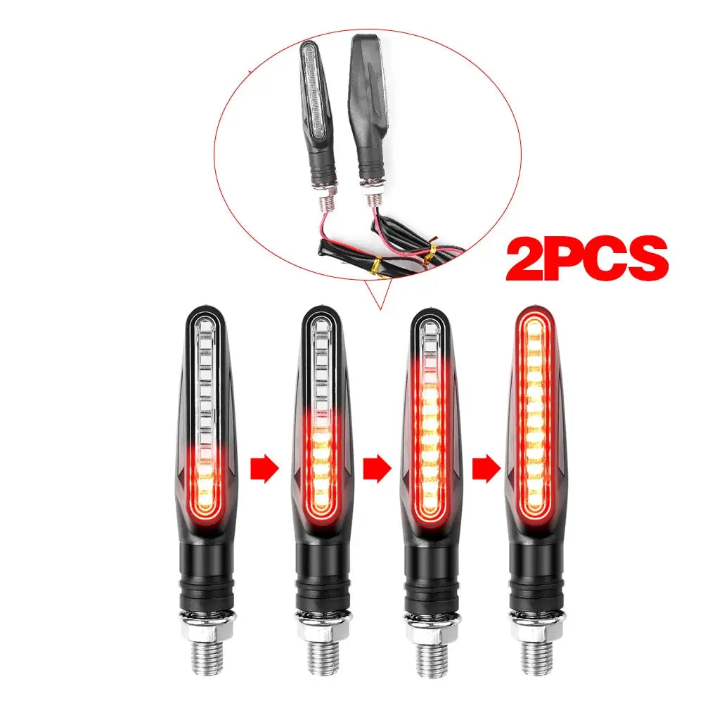 Clignotants Led pour moto defilants  MotoComplice