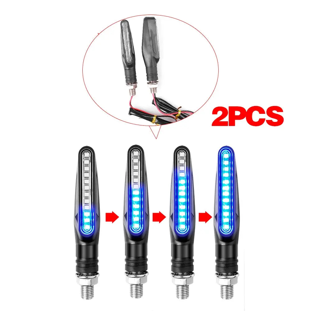 Clignotants Led pour moto defilants  MotoComplice