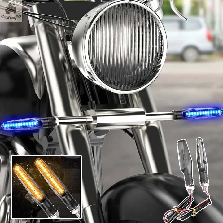 Clignotants Led pour moto defilants  MotoComplice