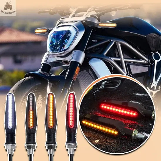 Clignotants Led pour moto defilants  MotoComplice