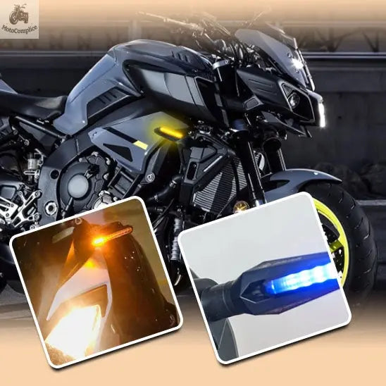 Clignotants Led pour moto defilants  MotoComplice