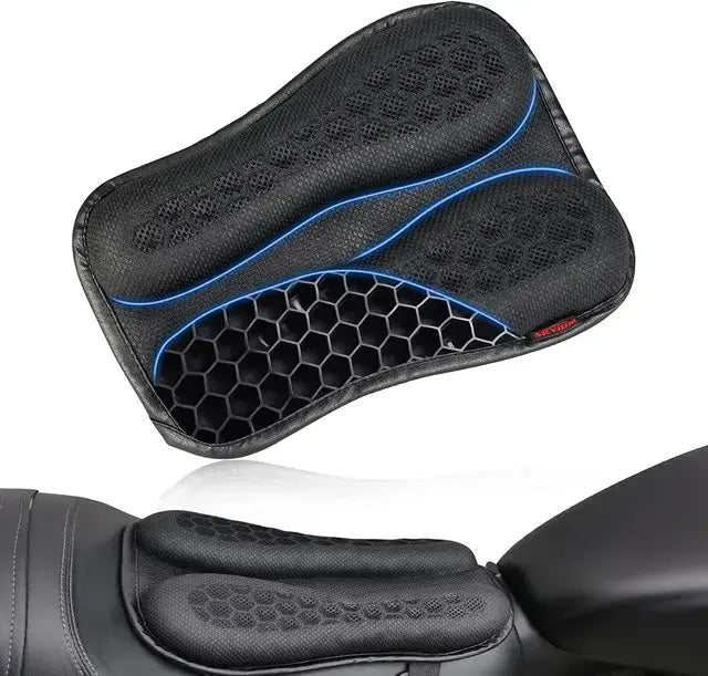 Coussin de selle Moto pliable en gel respirant - MotoComplice