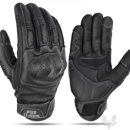 Gants de moto d'ete en cuir à Perforation respirants pour écran tactile  MotoComplice