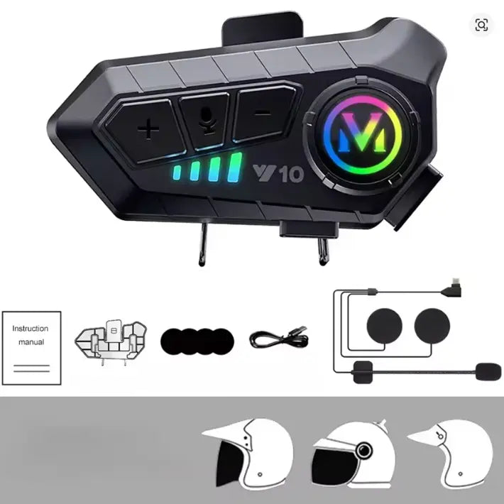 Kit Bluetooth casque Moto étanche  MotoComplice