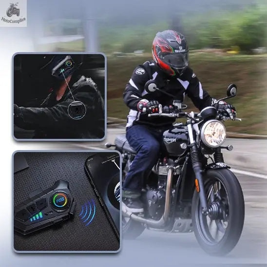 Kit Bluetooth casque Moto étanche  MotoComplice