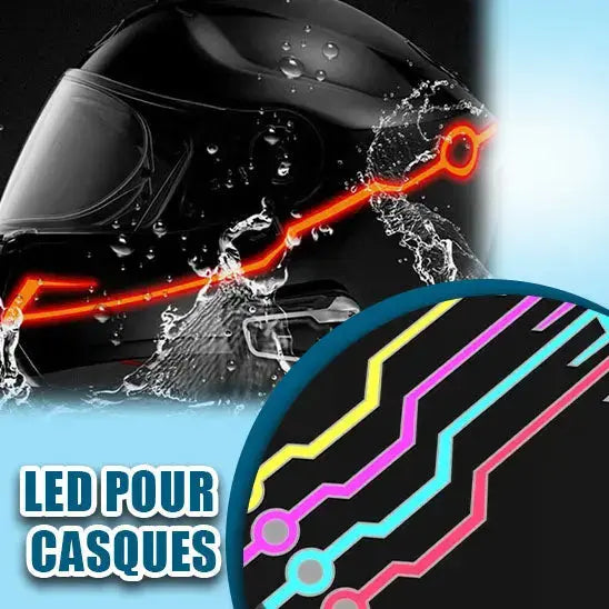 LED pour casque Moto - MotoComplice