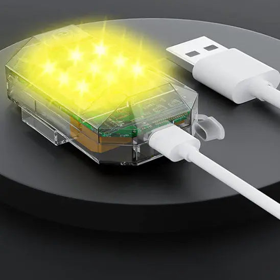 Lumière stroboscopique LED sans fil - MotoComplice