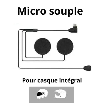 Micro Moto pour Kit Bluetooth et Intercom  MotoComplice