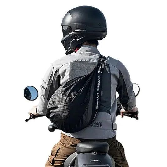 Sac à Dos pour Casque Moto – Grande Capacité et Design Réfléchissant - MotoComplice