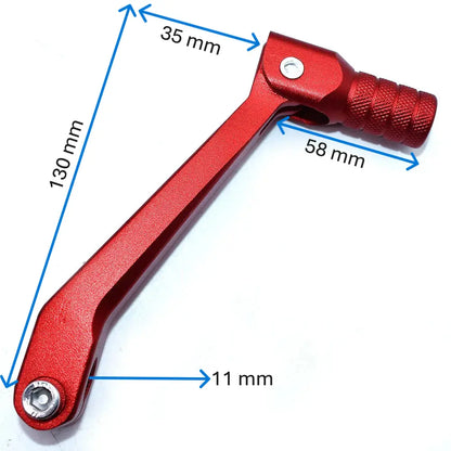 Sélecteur de vitesse moto déporté en aluminium CNC  MotoComplice