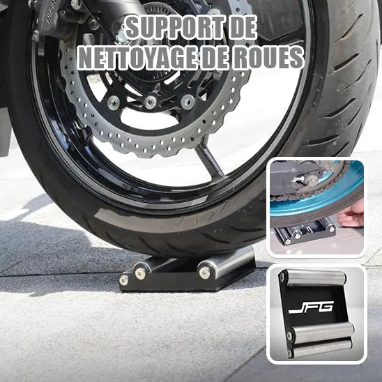 Support Roue Moto : Nettoyage et Entretien Simplifiés - MotoComplice