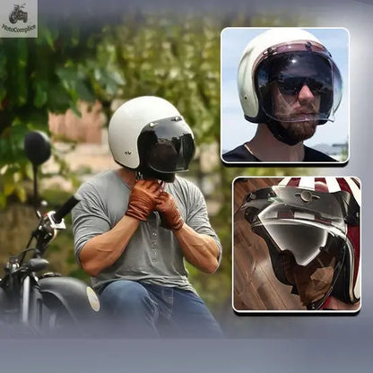 Visière bulle pour casque Moto  MotoComplice