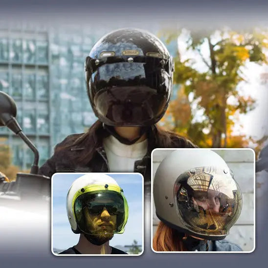 Visière casque Moto - Visière bulle  MotoComplice