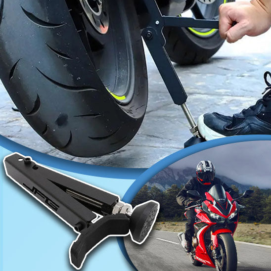 Bequille laterale de levage moto portable - MotoComplice