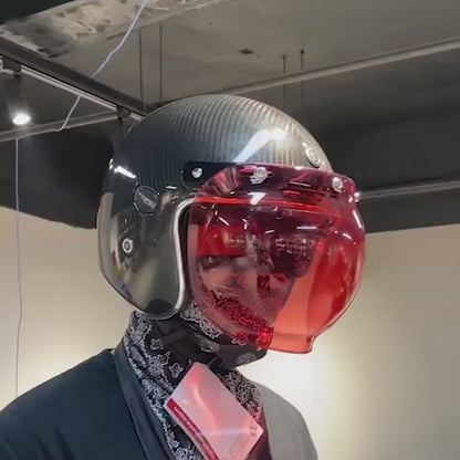 Visière casque Moto - Visière bulle